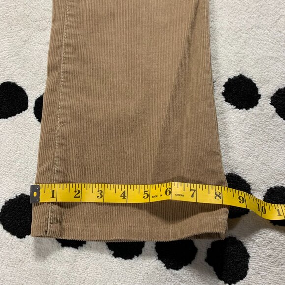 Vintage Y2K 90s Gap Camel Corduroy Mid Low Rise Bootcut Pants Chinos - Picture 11 of 12